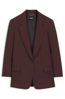 Relaxed-fit blazer in a virgin-wool blend 1