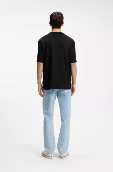 All-gender Cotton-jersey T-shirt with heart logo