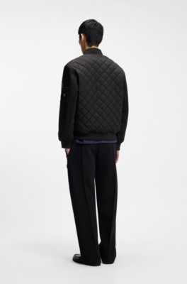 Hugo Water-repellent jacket in mixed materials dunjackor herr – bild 2