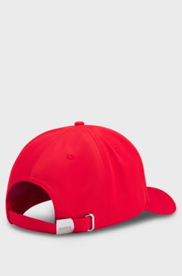 Logo cap in lustrous twill with country-flag badge, Spain