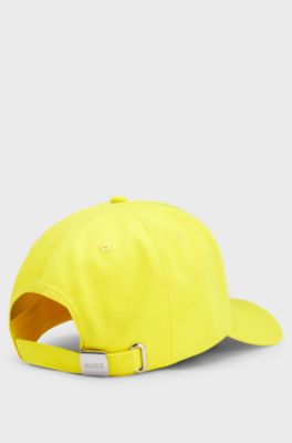 Logo-Cap aus gl&auml;nzendem Twill mit Landesflaggen-Badge, Brasilien