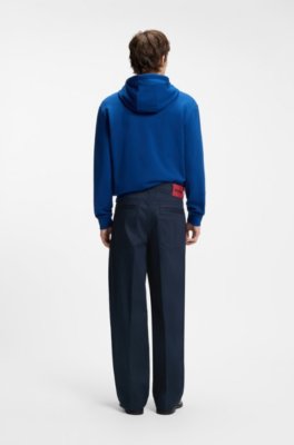 Hugo Relaxed-fit jeans in dark-blue soft cotton herr – bild 2