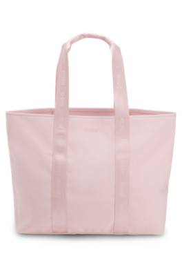 Cotton-canvas tote bag with logo straps 1