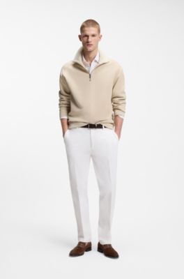 Mocassini penny in pelle scamosciata con rifiniture in pelle, Marrone scuro