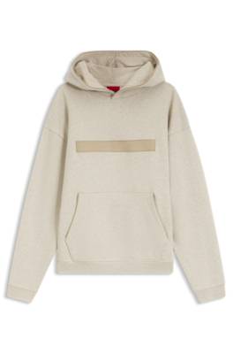 Relaxed-fit cotton-terry hoodie with wide-set logo 4