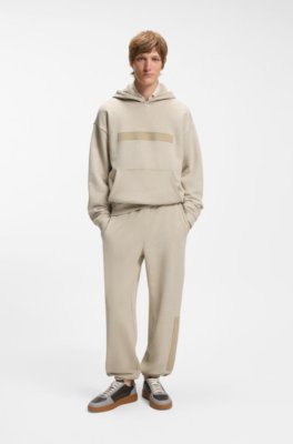 Relaxed-fit cotton-terry hoodie with wide-set logo 2