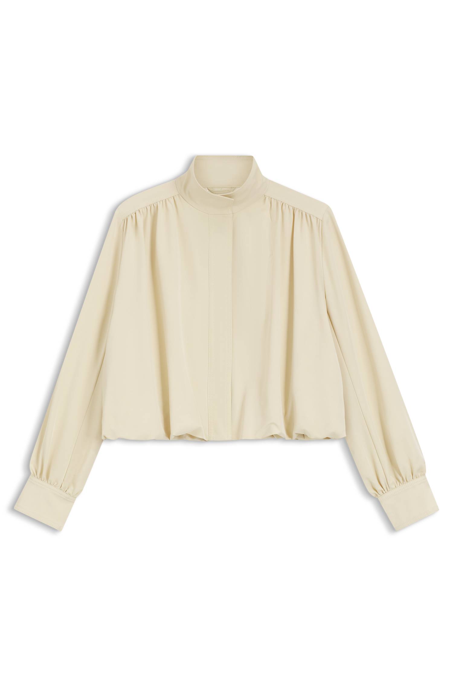 Boss Relaxed-fit blazer with balloon hem dam – bild 4