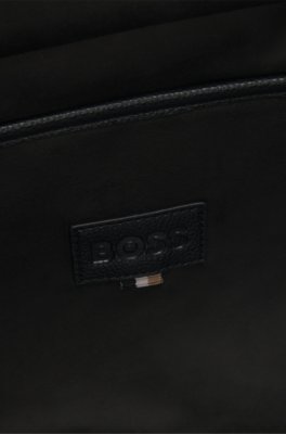 Boss Grained tote bag with Double B monogram shoppingväskor & totes dam – bild 5
