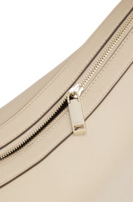 Ariell-hobotas van leer, Lichtbeige