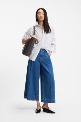 Textured faux-leather tote bag with Double B monogram, Dark Brown