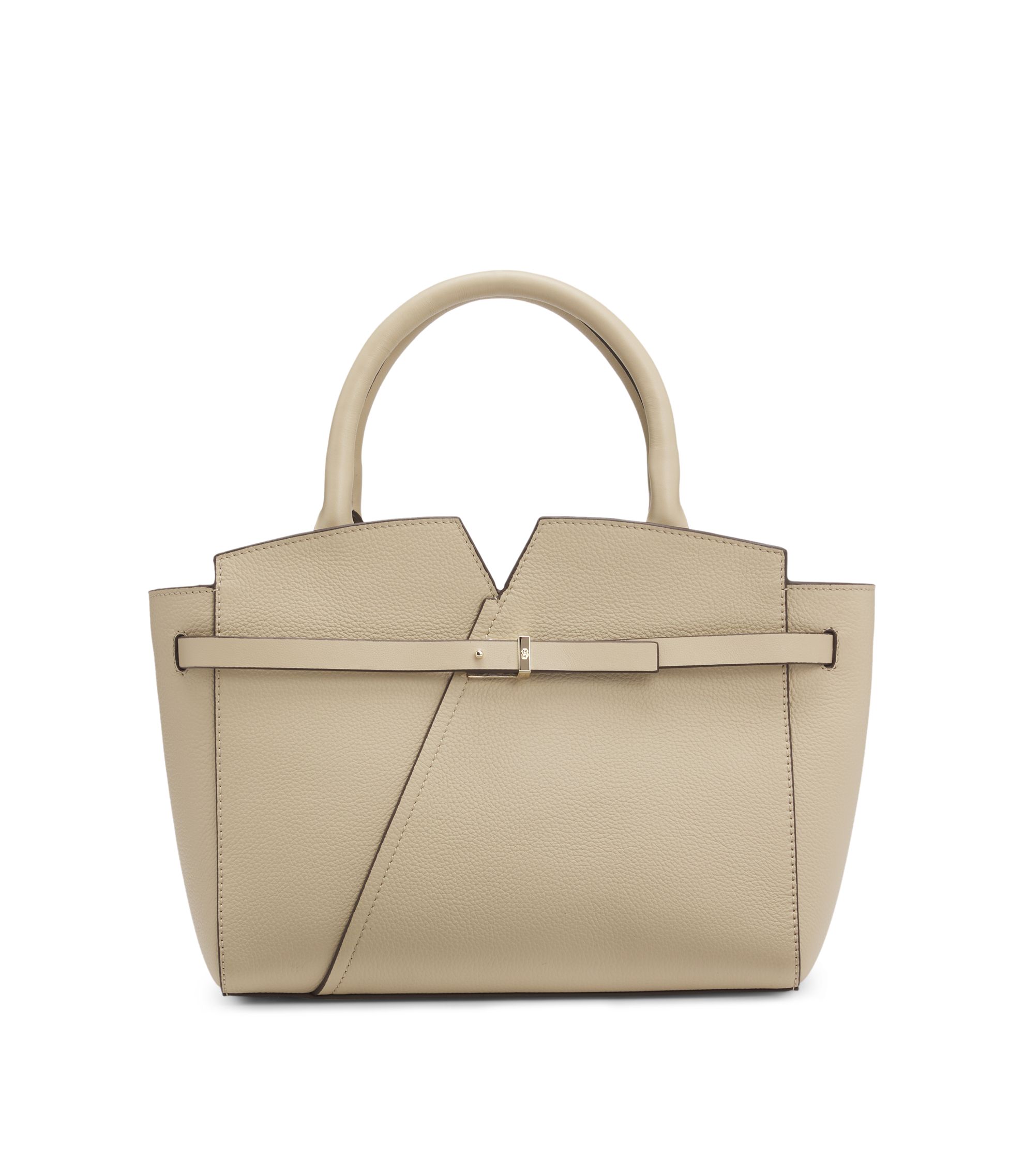 BOSS Revers kleine Tote Bag aus Leder mit Gürtel-Detail