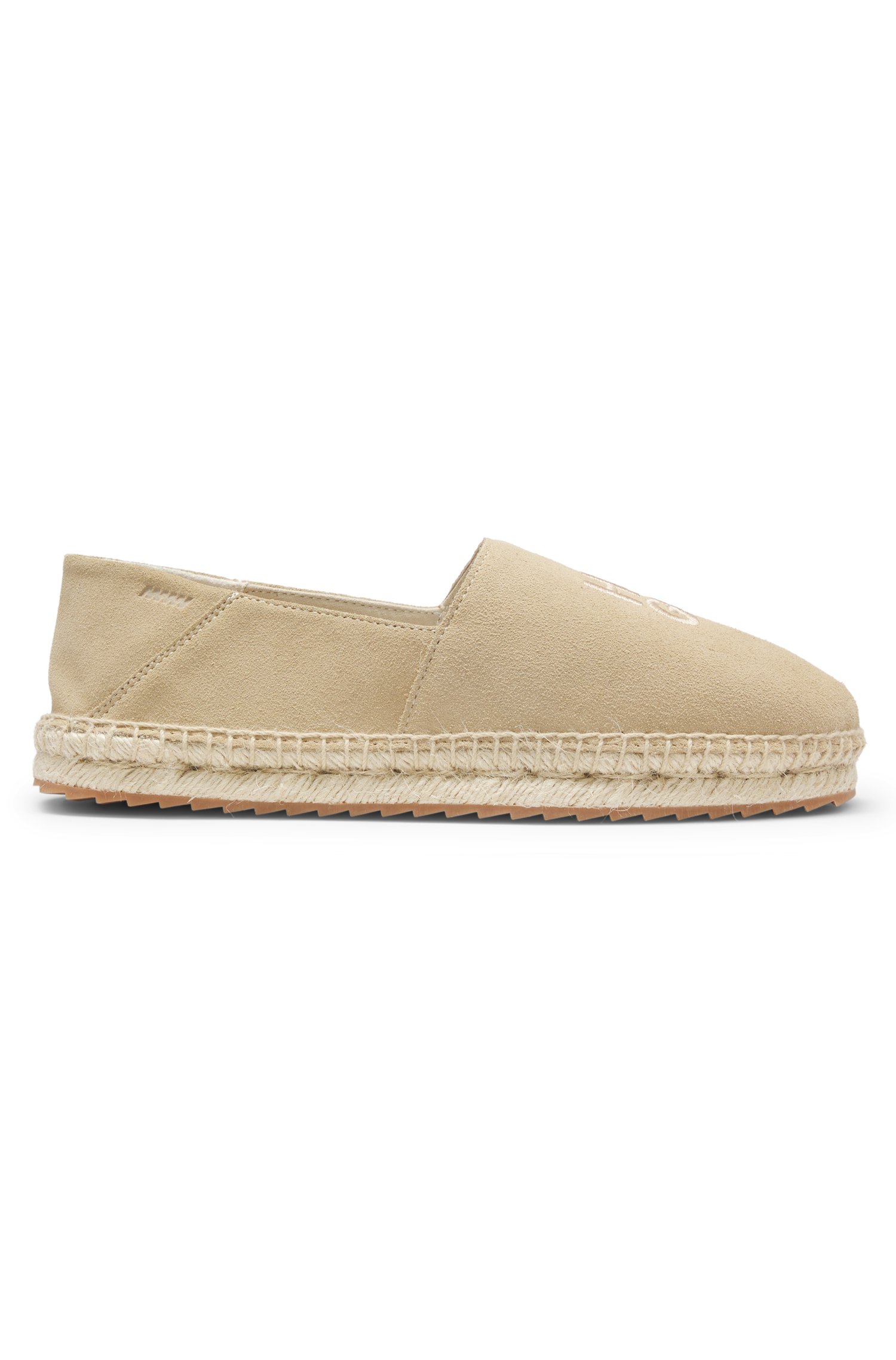 Hugo Suede espadrilles with stacked logo espadriller herr – bild 3