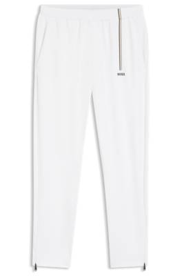 Active tracksuit bottoms in thermoregulating stretch gabardine 1