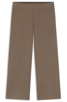 Knitted trousers in stretch fabric 4