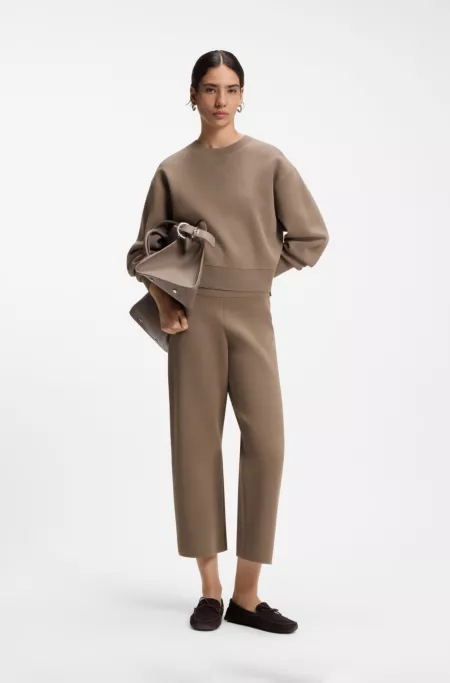 Pantalon en maille extensible