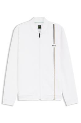 Active zip-up sweatshirt with moisture management 1