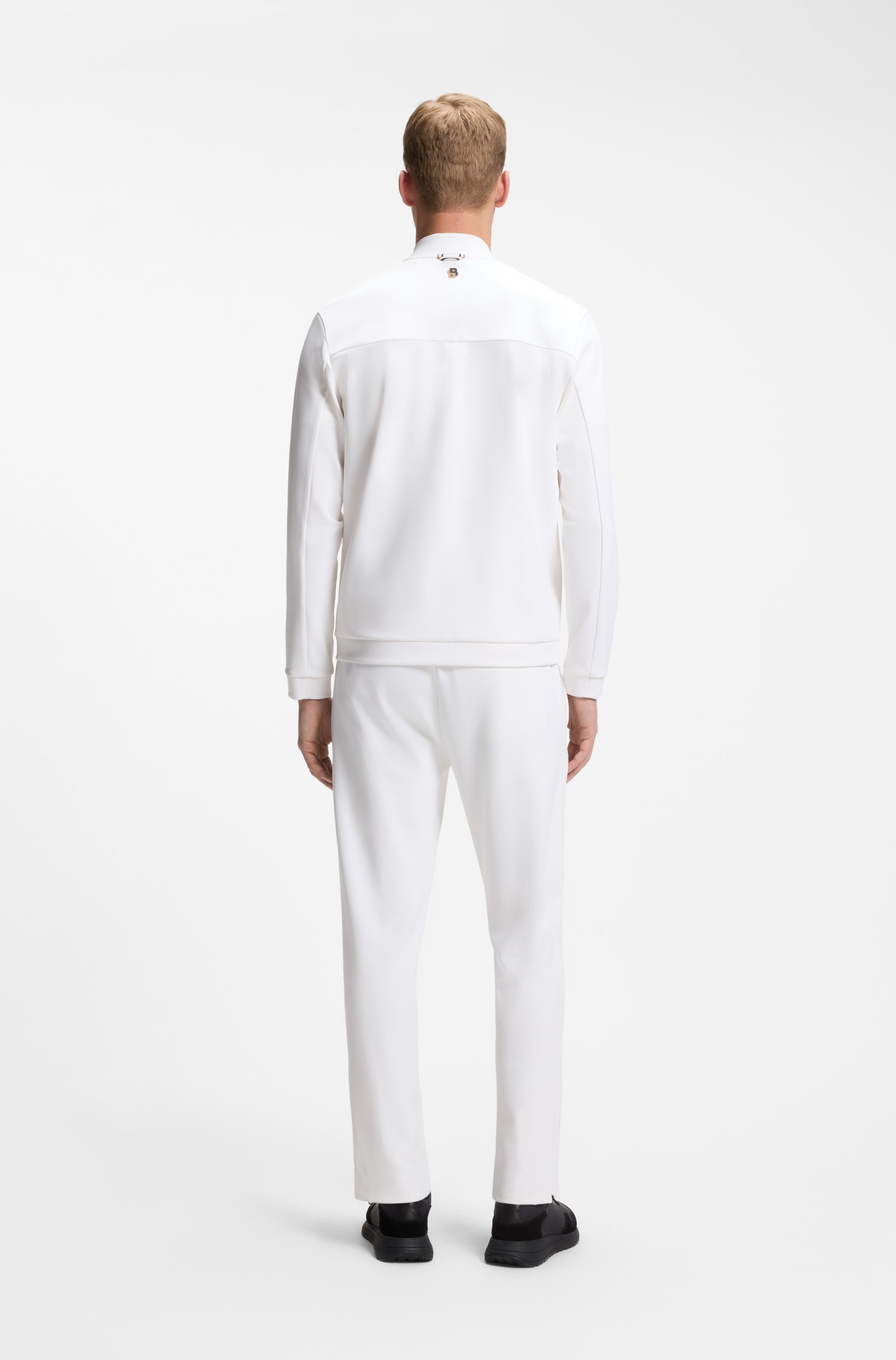 Boss Active zip-up sweatshirt with moisture management herr – bild 3