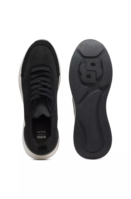 Sock trainers with Double B monogram