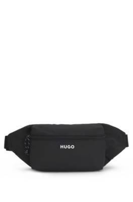 Belt bag with contrast logo detail