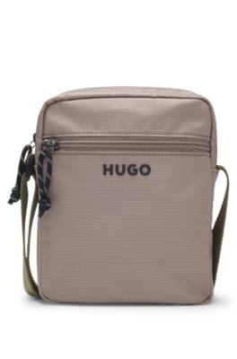 Crossbody bag with contrast logo 1