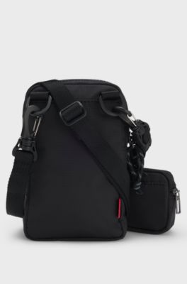 Smartphone-Tasche mit Logo und Mini Pouch, Schwarz