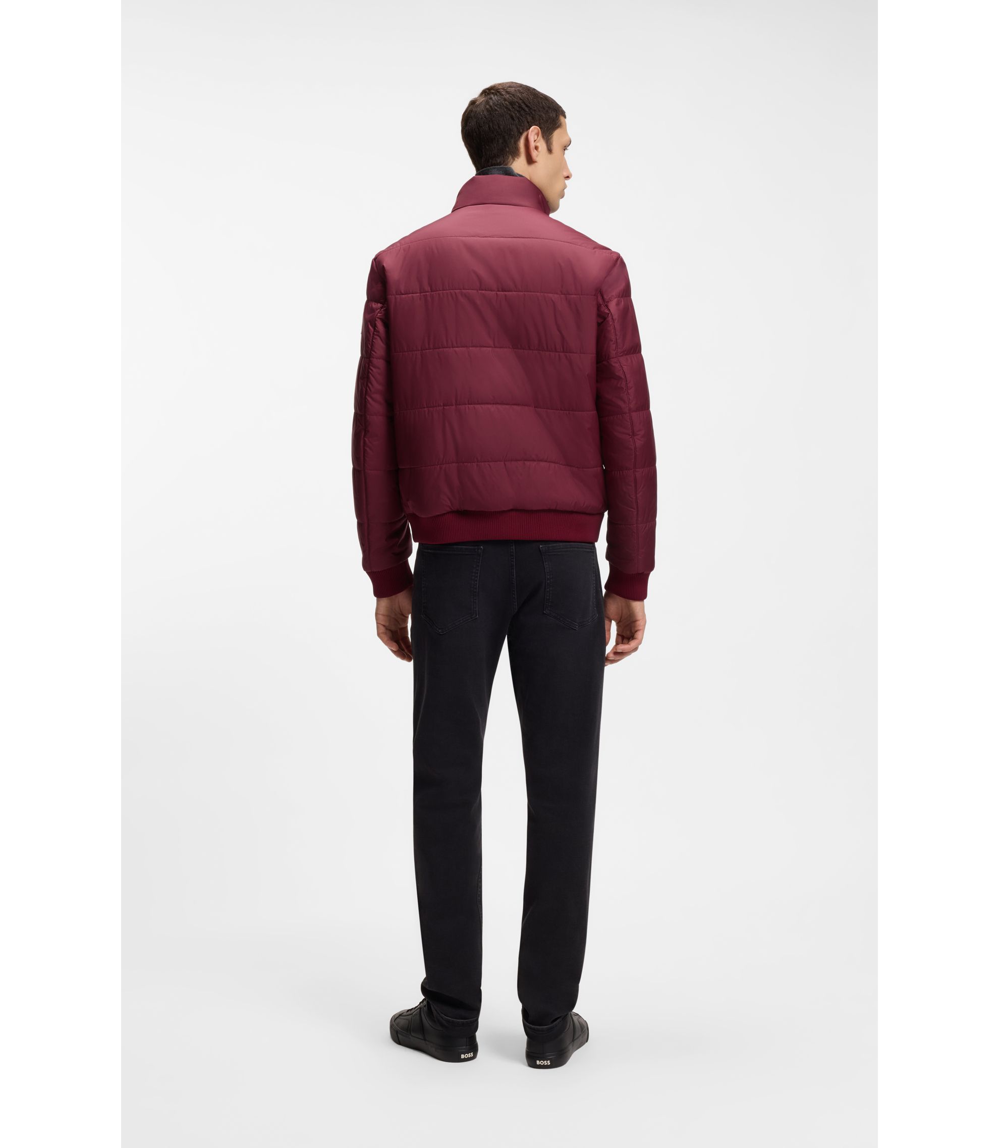 HUGO BOSS デザイナーズジャケット メンズ用 | アビエーター, パッド