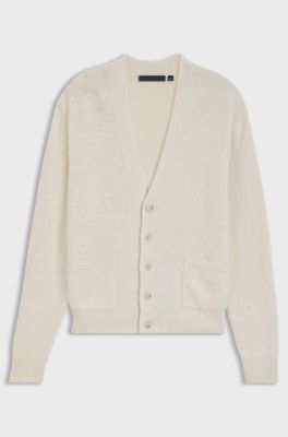 BOSS BY BECKHAM vest van een katoenmix, Naturel