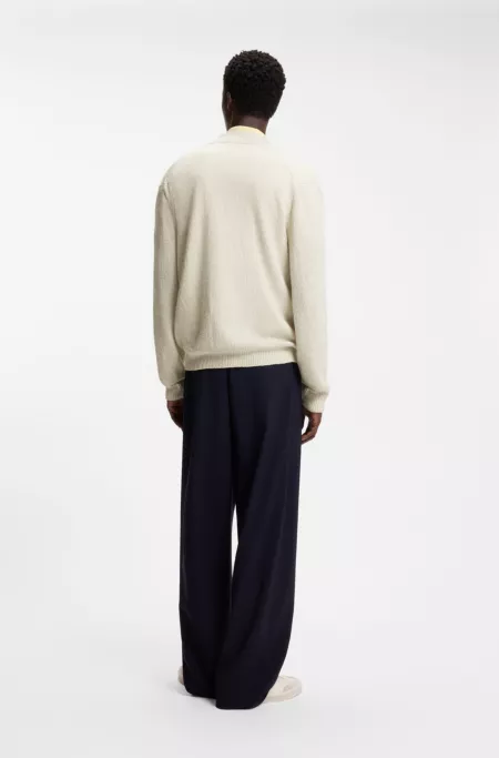 BOSS BY BECKHAM cardigan in a cotton blend