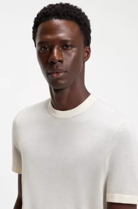 BOSS BY BECKHAM sweater in virgin wool