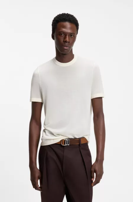 BOSS BY BECKHAM sweater in virgin wool