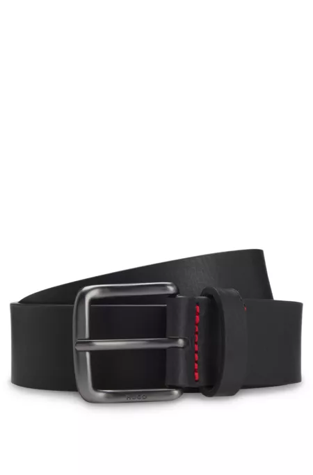 Ceinture en cuir confectionnée en Italie