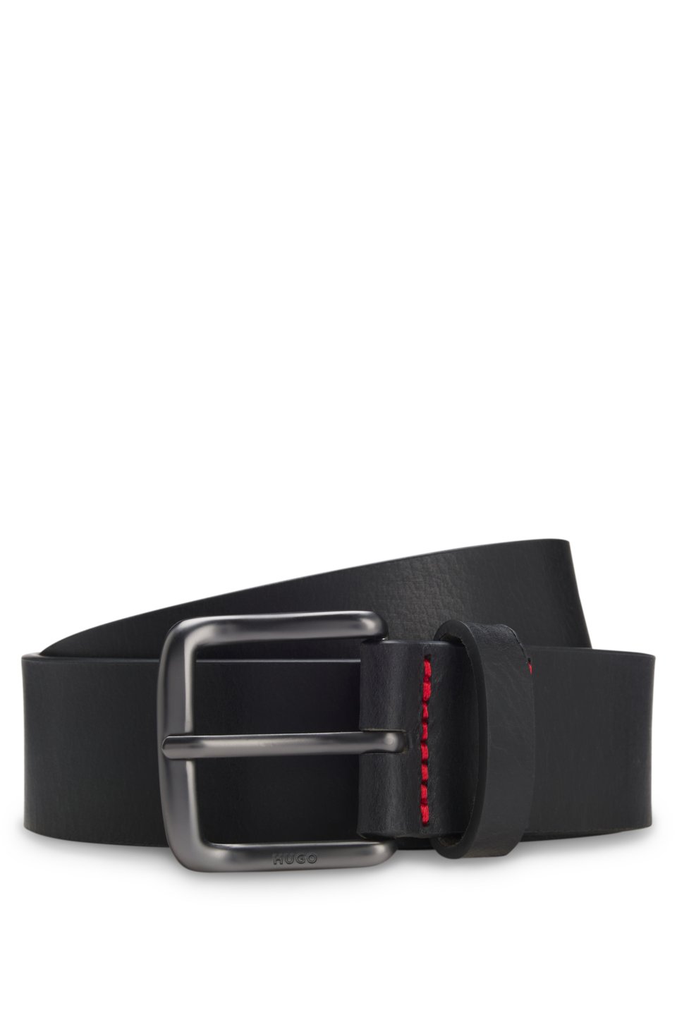 Italian-made leather belt