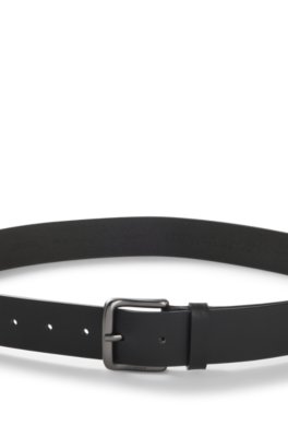 Hugo Italian-made leather belt klassiska skärp herr – bild 3