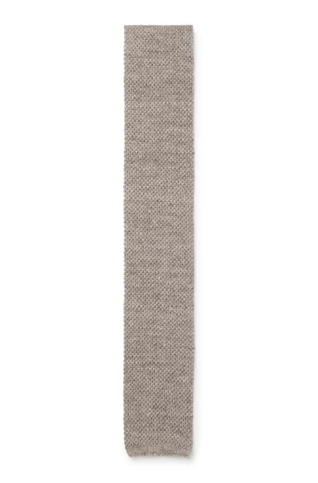 BOSS BY BECKHAM Tie in linen and tussah silk