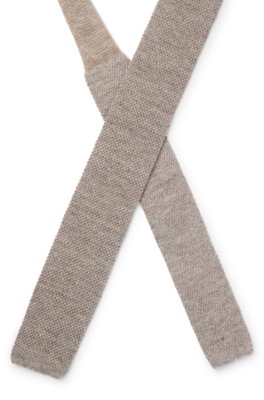 Boss BY BECKHAM Tie in linen and tussah silk slipsar herr – bild 3