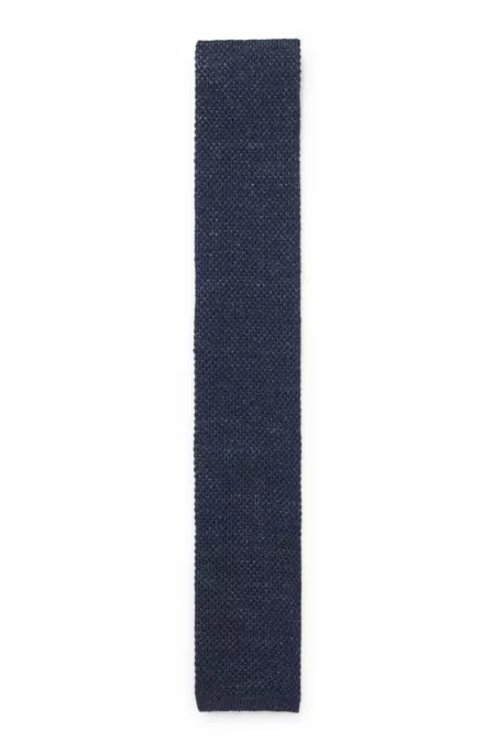 BOSS BY BECKHAM Tie in linen and tussah silk