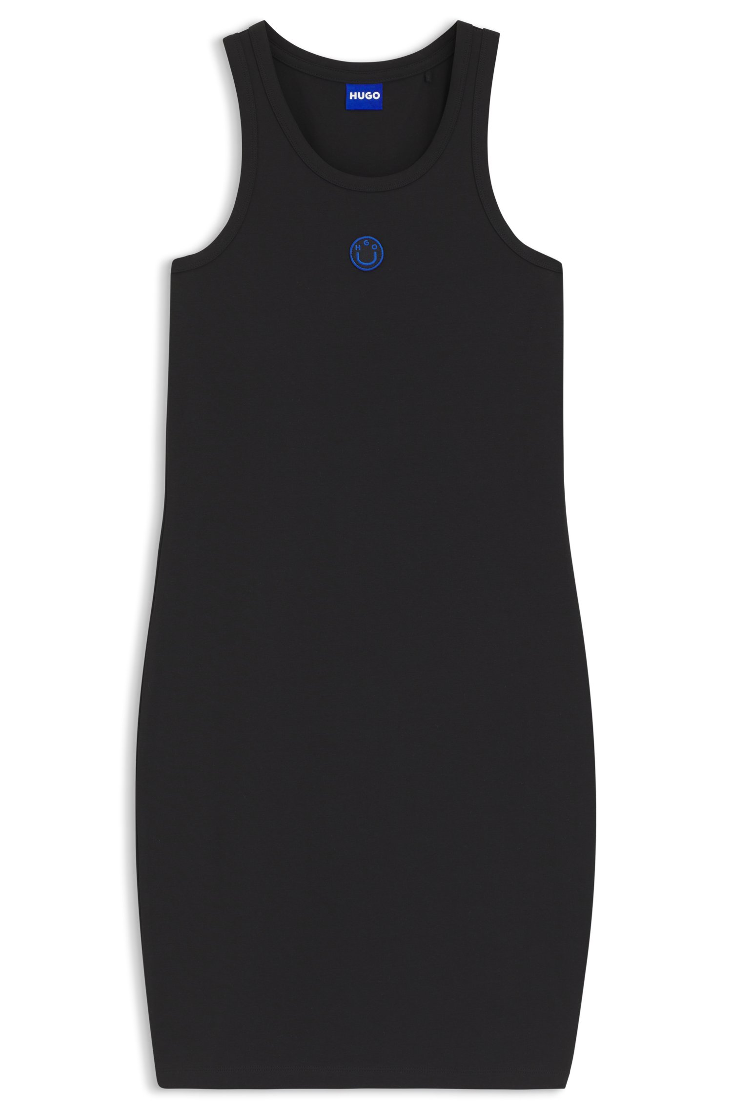 Hugo Stretch-cotton dress with Happy klänningar dam – bild 3