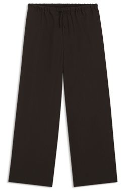 BOSS BY BECKHAM drawstring trousers in virgin wool