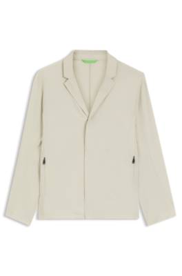 Regular-fit jacket in water-repellent stretch fabric 4