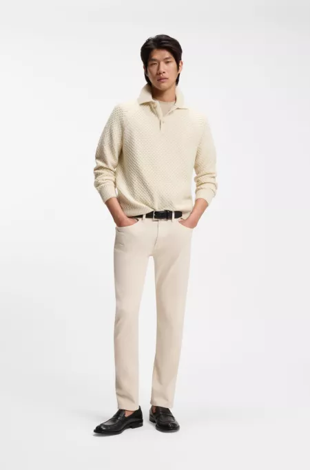 Slim-fit jeans in comfort-stretch denim