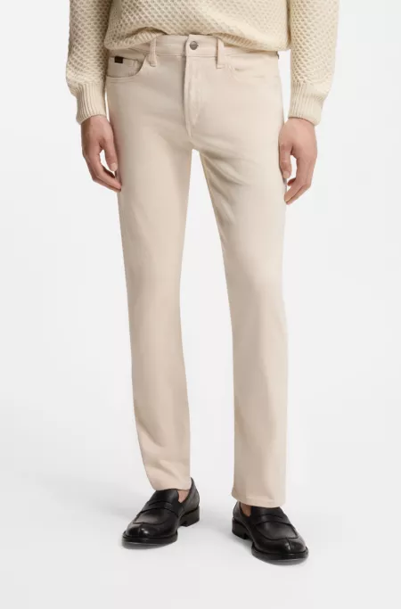 Slim-fit jeans in comfort-stretch denim