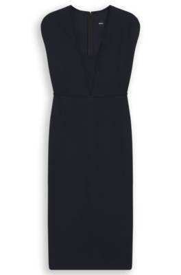 Bodycon dress with grosgrain trims 1