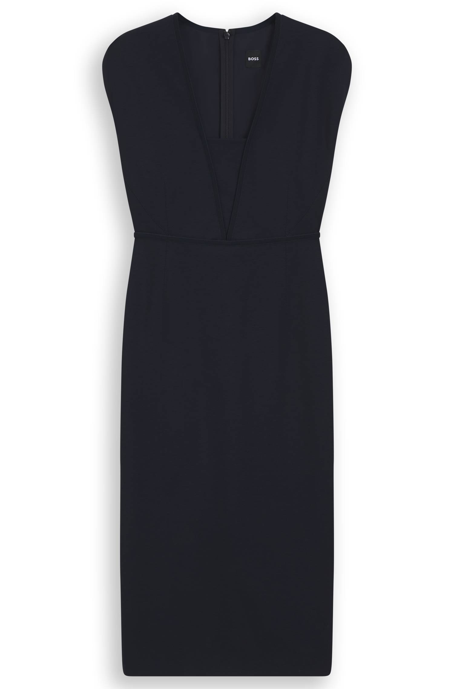 Boss Bodycon dress with grosgrain trims klänningar dam – bild 4