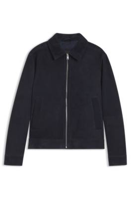 Boss Suede jacket skinnjackor herr – bild 4