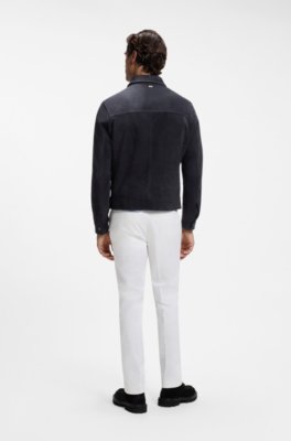 Boss Suede jacket skinnjackor herr – bild 2