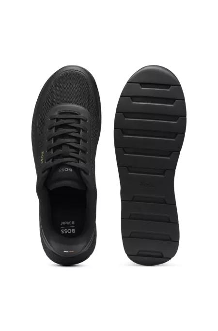 TTNM mesh trainers with smooth trims