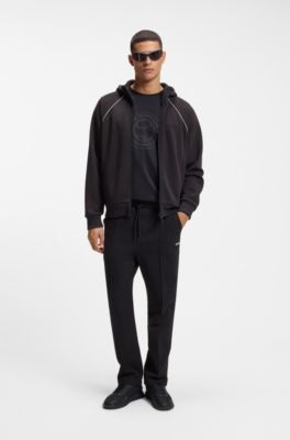 TTNM mesh trainers with smooth trims, Black