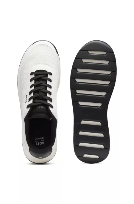 TTNM mesh trainers with smooth trims