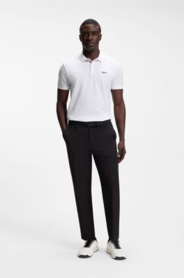 TTNM mesh-sneakers med glatte detaljer, Hvid