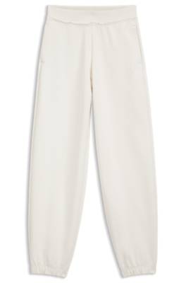 Relaxed-fit cotton joggers with embroidered logo 1